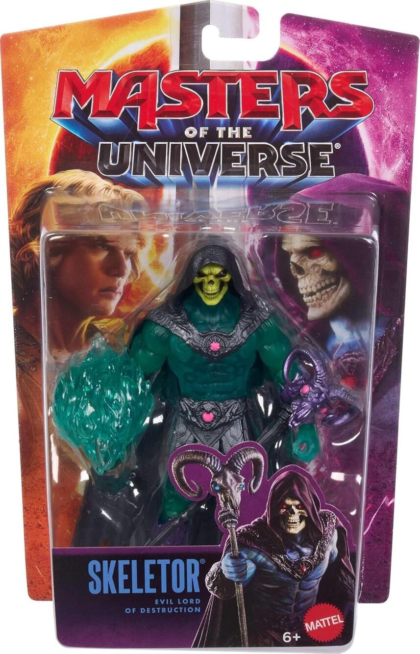 MOTU Masters of The Universe Core Wave 4 SKELETOR (Version 2 Translucent) Mattel